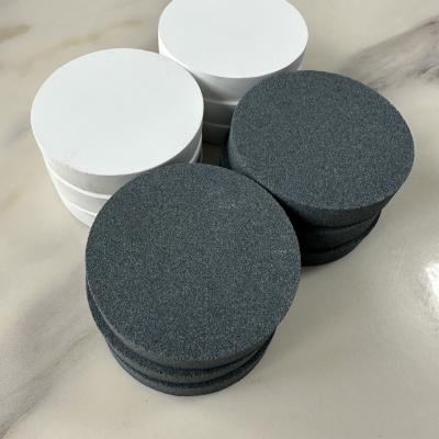 China 2-6mm Microporous Ceramic Foam Filter Nanoparticle Breathable Sucker Plate for sale