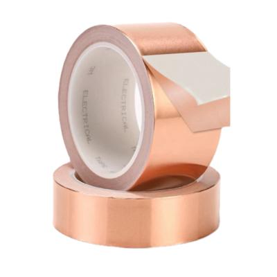 China 3M Double Sided Conduction 1181 Copper Foil Tape 23 Inches X 16.5 Yards Seamless Metal Tape for sale