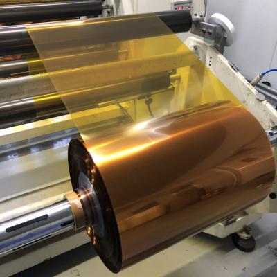 China Kapton Double Sided Tape Tawny PI Film ESD High Temperature Tape for sale