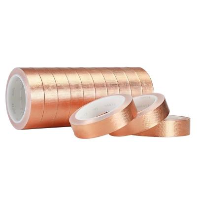 China 3M™1245 Double-Sided Conductive Embossed Copper Foil Tape Applicable electronic shielding for sale