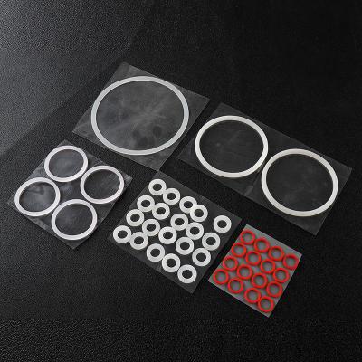 China Food Grade Silicone Gasket Seals Shock-Absorbing Silicone Pad Circle for sale