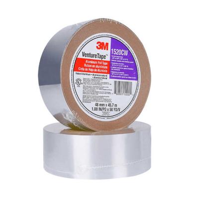 China 3m 1520CW Aluminum Foil Tape 0.08mm Thick Thermal Conductive Tape for sale