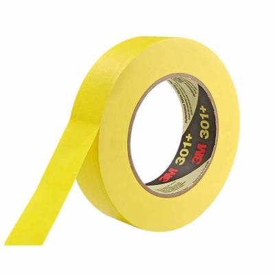 China 3M 301+ High Performance Yellow Masking Tape Painter's Colour Separation Tape for sale