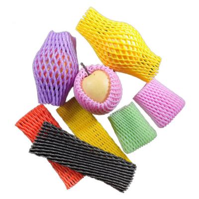 China Mesh EPE foam fruit and vegetable glass bottle protective sleeve for sale