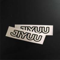 China Resistant Waterproof Car Bumper Vinyl Die Cut Adhesive Stickers Rolls Sheet Individual for sale