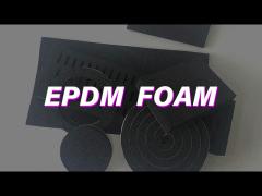 Inoac E-7008 Rubber Foam EPDM Black Waterproof Buffer Material