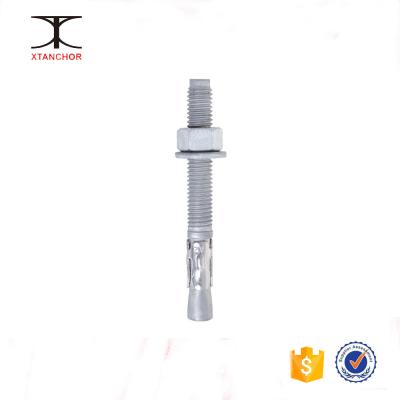 China M16x145 concrete grade steel yzp 4.8 wedge anchor /royal cold forge bolt for sale