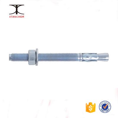 China Mild Steel Q195 Wedge Anchor 5.8 Grade Galvanized M12X110 Expansion Anchor Bolt For Concrete for sale