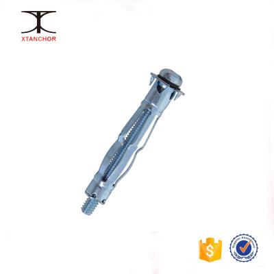 China For fixing on plasterboard and universal empty masonry hollow wall anchor, carbon steel, 4*20, blue galvanized, expansion anchor for sale