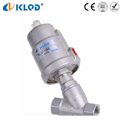 China General Stainless Steel 90 Degree Water Angle Seat Valve for sale