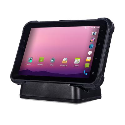 China Handheld Terminal IP67 810G Large V800 Waterproof Android 10.0 Rugged 8inch Tablet Handy BUMP Model for sale