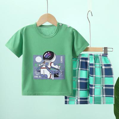 China Baby short-sleeved summer casual children's suit fashion summer clothes boys and girls cotton short-sleeved T-shirt for sale