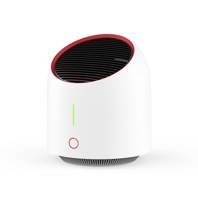 China Portable Air Purifier PM2.5 Filter Element Cordless Electronic Desktop Air Purifier Convenience Air Neck Quiet Operation Air Filter and High Efficiency for sale