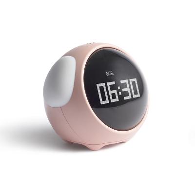 China Antique Multifunctional Rechargeable Night Light Style LED Timing Alarm Clock for sale