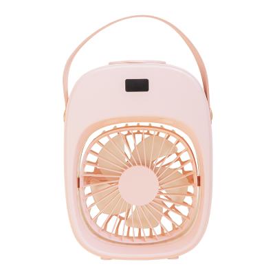 China Mini Cooling Fan USB Air Conditioning Mini Spray Fan Desktop Mute Compact and Convenient Suite Gift for sale