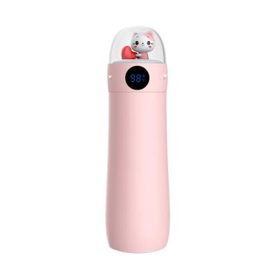 China PORTABLE 330ml Thermos Bottle Smart Thermos Mug Student Drinking Upright Mug Gift Bottle Thermos Bottle Office Mug Temperature Display for sale