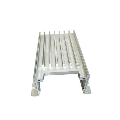 China Aluminum Custom electrical equipment extruded aluminum profile cnc machining electric spare parts for sale