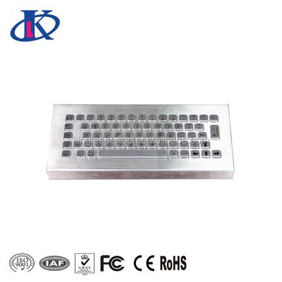 China Desktop Small Footprint Metal Desktop Keyboard with Full-Travel 65 Key Metal Keyboard for sale