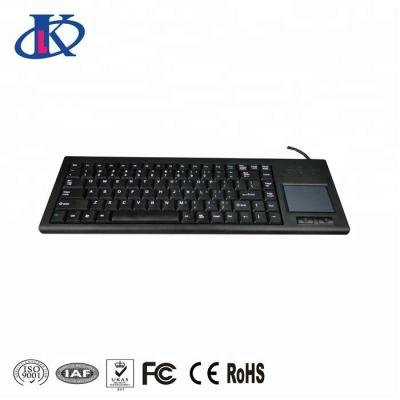 China Industrial Application Rugged Industrial Plastic Kiosk Or Keyboard With Integrated Touchpad for sale