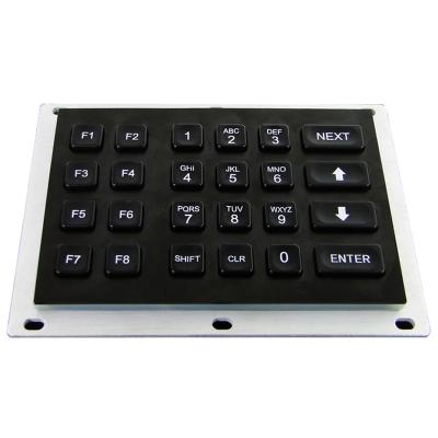 China Access control system or other application in the environment 24 keys backlight dark or low-lit waterproof keypads with USB interface for sale