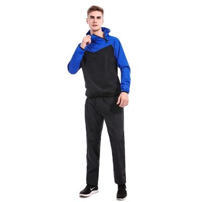 China Yisun QUICK DRY heavy duty sauna suit non tear sweat tracksuit weight loss slimming fitness training sweat suit for sale