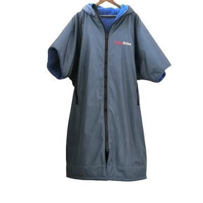 China Viable Poncho Short Sleeve Changing Dry Hooded Coat Factory Waterproof Surfing Swimming Drying Robe for sale