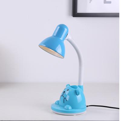 China Cost-effective hot sale direct metal factory desk lamp plastic reading lamp E27 for sale