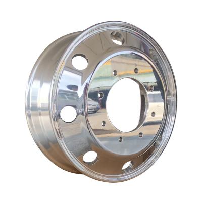 China High quality aluminum 19.5*6.0 forged aluminum alloy wheels for utility vehicles/RVs and trucks for sale