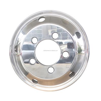 China ALLOY Meika 17.5x6.75 17.5x6.0 Inch Silver Alloy Truck Wheels Aluminum Rim for sale