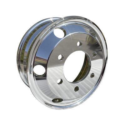 China Hot Selling 17.5x6.0 Aluminum Truck Or Truck Wheel Rims For Commercial Truck for sale