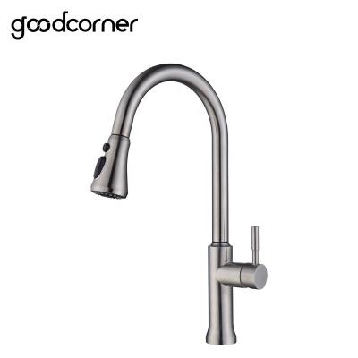 China Pull Out Spray Stainless Steel SS304 Kitchen Faucet Touch Sink Mixer Tap for sale