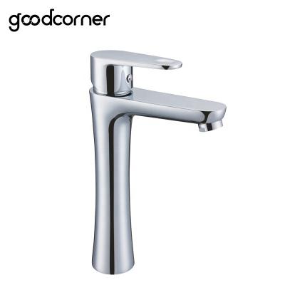 China Basin Mixers Single Handle Chrome Basin Faucet Bathroom Basin Brass Mixer Tap 6612 for sale