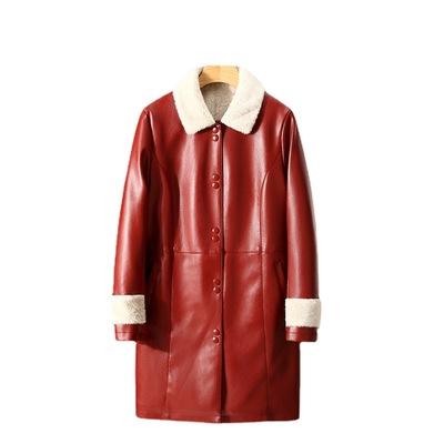 China Winter Leather Women's Coat of Viable Women's Jackets and Coats for sale