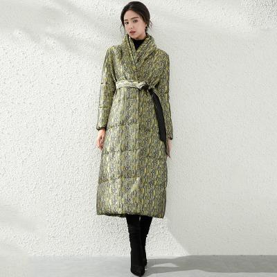 China Waterproof Women Coats Down Coats For Winter For Ladies Long Coats For Ladies for sale