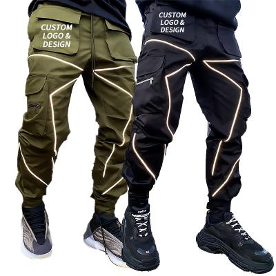 China Hip Hop Breathable Multi-pocket Mens Streetwear Cargo Pants Casual Jogger Pants Trousers For Male for sale