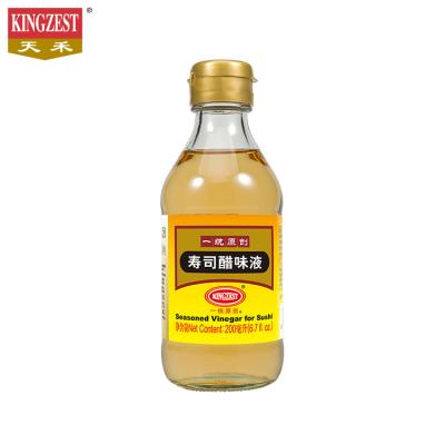 China Cooking Food Bottled 200ml Japanese Halal Meat Seasoned Vinegar For Sushi for sale