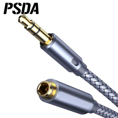 China aux cable Audio Extension Cable Jack 3.5/3.5MM PSDA Jack 3.5mm Jack Adapter/Cable 3.5mm Jack For 3.5 Earphone Jack Splitter Speaker Cable For Earphone Supplement Cord for sale