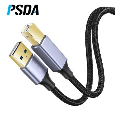 China Mobile Phone PSDA USB Printer Cable USB 2.0 Type A Male To Type B Male Printer Scanner Cable Cord High Speed ​​For HP Canon Lexmark Epson DAC for sale