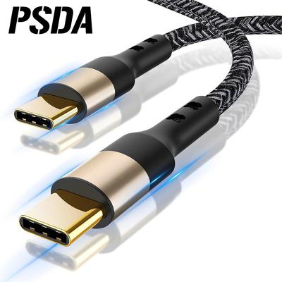 China Mobile Phone PSDA PD 60W USB Type C To USB C Cable For Samsung S20 Fast Fast Charger 4.0 USB-C Cable For Macbook Pro Air Huawei Xiaomi for sale