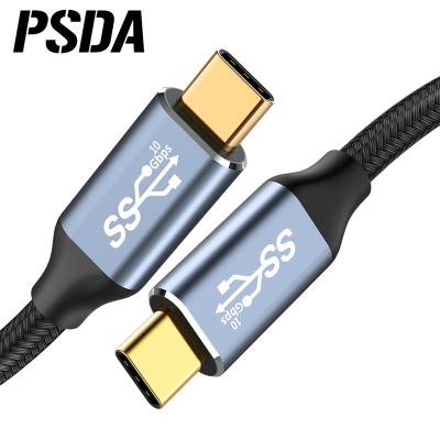 China 100w 10Gbps PSDA 3M USB 3.1 To Type C Cable 5A PD 100W Fast Data Cable For Macbook Pro Type-C 10Gbps USB-C Fast Cord Cable For Samsung S10 for sale