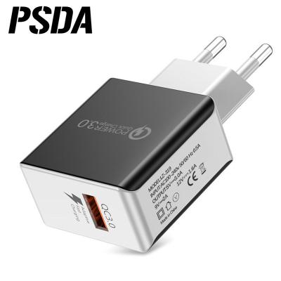 China Quick QC 3.0 USB Charger Mini USB Wall Cell Phone Charger PSDA Simple Travel Mobile Phone for iPhone 7 x 8 6 6S Samsung Xiaomi MI 8 Huawei for sale