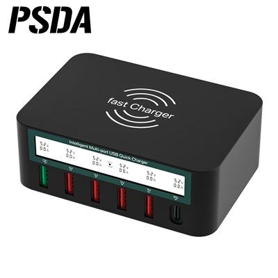 China USB Fast Charger Mobile Phone Charger PSDA 100W Charge 3.0 Charging Station Palladium Palladium Charger For iPhone 11 Tablet Phone QI Charger Wireless H Adapter for sale