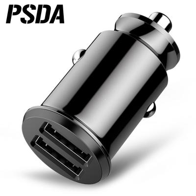 China China-chic New PSDA Mini Fast Dual USB Car Charger Adapter 3.1A Car Charging Car-Tablet Mobile Phone Dual USB Phone Charger for sale