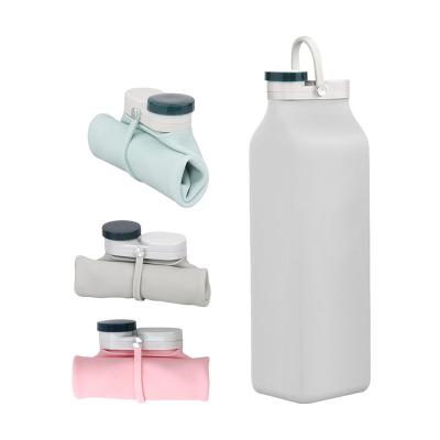 China Wholesale hot viable classic collapsible silicone collapsible color factory sale factory sale milk carton free water bottle for sale