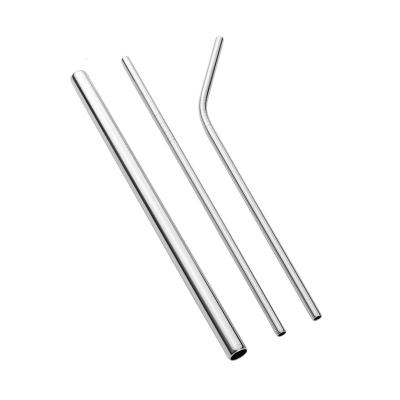 China Type 22 Metal 304 Wholesale Custom Factory Directly Disposable Food Grade Size 18/8 Stainless Steel Straw for sale