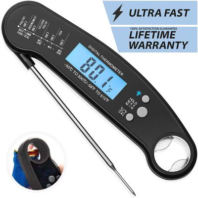 China Waterproof Heat Resistance Kitchen Digital Thermometer Meat Thermometer BBQ Kitchen Cooking Tools Food Thermometer for sale