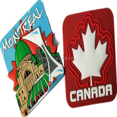 China Asian Canada Soft PVC Fridge Magnets For Home Decoration for sale