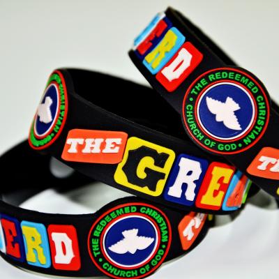 China Fashional business/promotional wristbands/promotional gifts PVC wristbands for sale