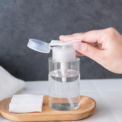 China Free Sample Makeup Nail Polish Remover Bottle Clear Pump Bottle Personal Care Packing Bottle Personal Care Cosmetic Facial Press Toner Bottle for sale