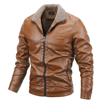 China Custom New Arrival Vintage Design Riding Biker Motorcycle Jackets Waterproof Winter Coats Mows Mens Faux Leather Jackets for sale